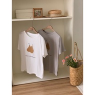 NUTCLOSET - short sleeve t-shirt with pear print 30027_A2696