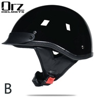 Motorcycle Helmet Classic Helmet Vespa Vintage Summer Half Helmet Jet Retro Capacete Casque Moto Hel