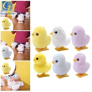 [Gazechimp] Wind Up Chick  Toy Novelty Holiday Decoration Simulation Cartoon Clockwork Jumping Hoppi