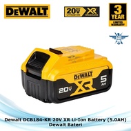Dewalt DCB184-KR 20V XR Li-Ion Battery (5.0AH) Dewalt Bateri