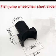Fish Leap Wheelchair Car Accessories Plastic Slider Accessories Suitable for H007 H005B H009B Buckle