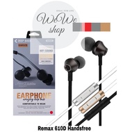 REMAX RM-610D Super Bass In-Ear Remax 610D Earphone (120cm)