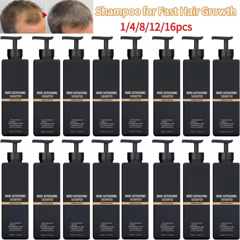 Shampoo for Fast Hair Growth Repair Nourishment Root Anti Hair Fall Shampoo Improve Hair Texture Tre