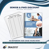 Senior and PWD Record Notebook – Store Record Tracker