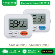 HENGXIANG Electronic Timer Mini Silent Magnetic Precision Timer Time Manager Timer Reminder