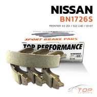 ก้ามเบรค หลัง NISSAN FRONTIER D22 01-07 - TOP PERFORMANCE JAPAN - BN 1726 S - ก้ามเบรคหลังFRONTIER D