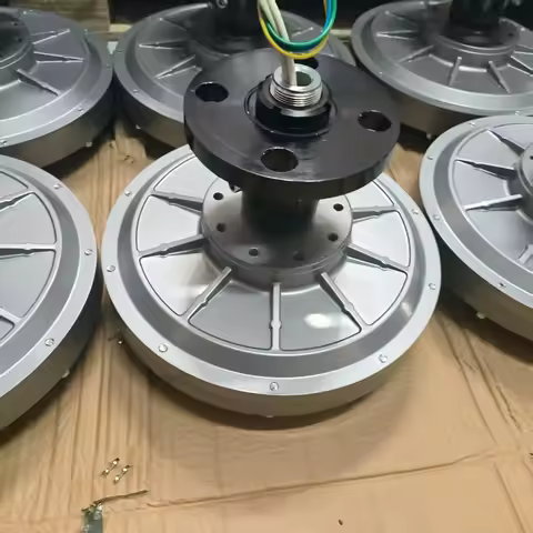 CE Certificated PMG 3000W 400W 500W 12V-48V Wind Generator 500RPM Coreless Permanent Magnet Generato