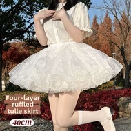 Gothic Lace Hemmed Lolita Dress Cosplay Costume Set Gothic Style School Uniform Skirt And Blouse Set