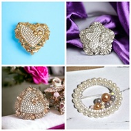 KEMEJA BR0022 Pin Brooch Brooch Bronch Clothes hijab clothes jilbab shirt dress blush Party Glamorou
