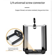 Compact portable cell phone stand creative live stand cell phone clip shooting stand desktop tripod 