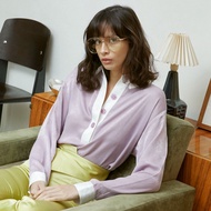 DaisyBrown - BLOOM Shirt (Taro) สีม่วง