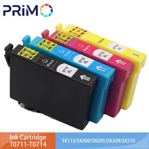 T0711 T0712 T0713 T0714 T0715 Ink Cartridge for Epson Stylus DX4000 DX4050 DX4400 DX5000 DX4450 DX50
