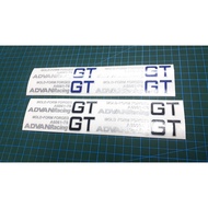 Advan GT - rim sticker kit