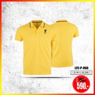 เสื้อโปโล ลิขสิทธิ์แท้ ลิเวอร์พูล Liverpool ( ชาย ) รุ่นLFC 066 สีเหลือง