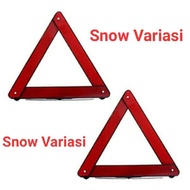 Emergency reflector triangle / emergency sign triangle