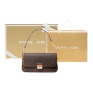 Michael Kors Bradshaw Small Logo Leather Shoulder Bag