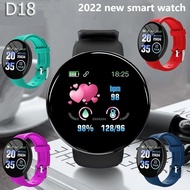 Smart Watch D18 Smart Bracelet Waterproof Fitness Tracker With Digital Display And Touch Control