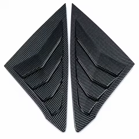 For 2022 11th Generation Civic Hatchback Modified Louver Type Louver Rear Triangle Window