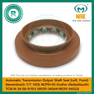 Front Left Drive Shaft Seal TOYOTA VIOS YARIS NCP91 NCP93 Automatic Gear TC9L14-34-56-9/15.5 90311-3