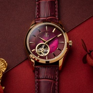 ARIES GOLD GOLDEX LEATHER STRAP WOMEN WATCH L 8023 SERIES