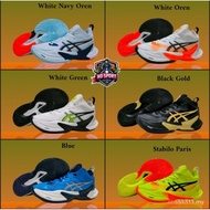0ZZF ASICS LOKAL Men's Volleyball Shoes - Metarise 2 Volleyball Shoes - Volleyball Sports Shoes - Me