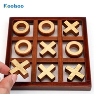 [Koolsoo] Wooden Board Games in Pushing Game board Games for Family & Friend Puzzle Games Kids and A