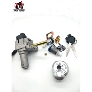 Motorcycle Yu Accessories Set Lock Imitation Lock Modified Parts Wholesale Car Lock Yuanjia Three Lo