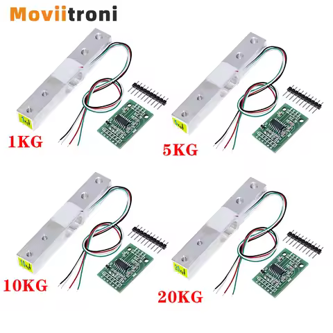 Digital Load Cell Weight Sensor + HX711 ADC Module Weighing Sensor for DIY Portable Electronic Kitch