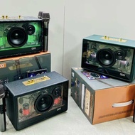 รุ่นใหม่ล่าสุด ลำโพงบลูทูธไร้สาย SK-2066Aมีสายสะพาย แถมไมค์ลอย2อัน ตู้โปร่งใส 30W พร้อมส่ง