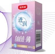 ถุงยางอนามัย เกรดพรีเมี่ยม ไซส์ 52 บาง 0.01 บรรจุ 10 ชิ้น (1 ซอง ขนาดทดลอง)