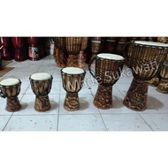 Jimbe musical instrument carved drum Djembe bali