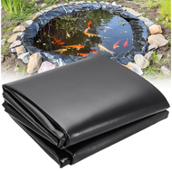 【350 ไมครอน】4x30m 4x40m 6x30m 6x40m พลาสติกปูบ่อ ผ้ายางปูบ่อปลา HDPE เสริม UV หนา 0.35mm ทนทาน10ปี อ