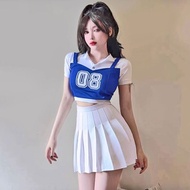 Student Korean Costume Girl Group Football Baby Group Cheerleader Games Playing Songs Performance Co