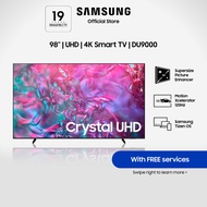 Samsung 98" Crystal UHD DU9000 4K Smart TV (2024)
