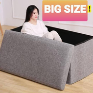 Terbaru Sofa Kursi Lipat Kotak Penyimpanan Barang Box Minimalis Kursi box kursi lipat ukuran jumbo