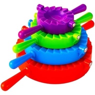 Dumpling Maker Press Mold Set of 4 - Gyoza Pot Pie Maker, Dough Press, Empanada Press 5 inch, Empana