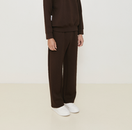 PMITH Reese Straight-cut Sweatpants in Brown