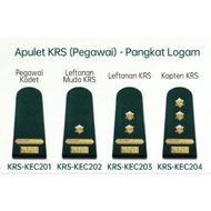Apulet KRS Pangkat (Pegawai) - Pangkat Logam
