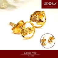GDORA Gold Earring Paku 916