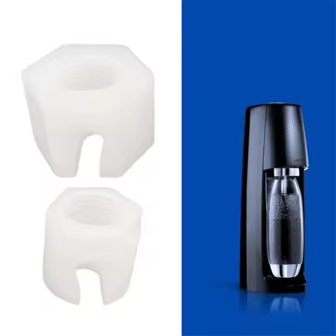 AA87C 2Sets Soda Machine Replacement Nut Compatible for Sodastream Jet, Spirit, Easy, Crystal, Terra