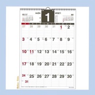 簡潔2021 B3壁掛月曆