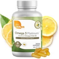 Zahler Omega 3 Fish Oil - Omega 3 Supplements with Omega 3 Fatty Acids, 600 mg EPA and 400 mg DHA - 