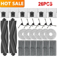 สำหรับ Dreame X40แปรง Master เครื่องดูดฝุ่นหุ่นยนต์อุปกรณ์เสริมหลักแปรงด้านข้างตัวกรอง Hepa แปรงถูถุ