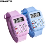 EUCALYTUSS Micro Calculator Watch, Multifunctional Date Display Electronic Digital Calculator, Casua