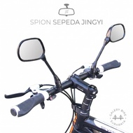 BIKE (2 PCS) JINGYI Bike Blindspot Rearview Mirror 1 Pair - JY-102 - Black