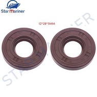 3B2-01215-0-00 Oil Seal For Tohatsu Outboard Motor 6HP-9.8HP 2T 4T 3B2-01215  12x28x5MM Boat Engine 