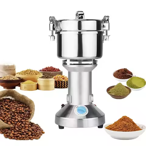 150g Stainless Steel Flour Mill Machine Electrical Grain Grinder Maize Flour Mill Machines