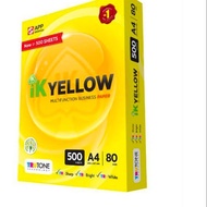 IK Yellow Paper - A4 80gsm 500sheets