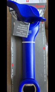 Kuhn Rikon Can Opener with Lid-Lifting Pincers, Tin Opener with Stainless Steel Blade 瑞士 罐頭刀