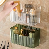 Bathroom Mirror Cabinet Storage Box Bathroom Cosmetics Lipstick Perfume Rack Dressing Table Cabinet Wall Hanging Finishing Box